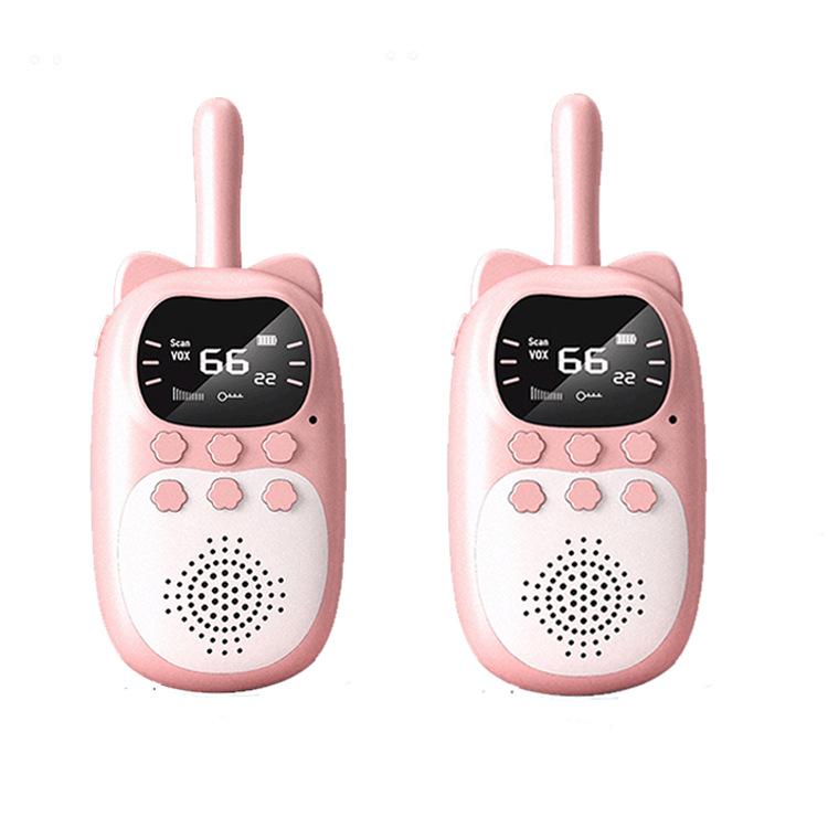 Mini Walkie Talkie Toy for Kids, 3KM Range, USB Charging, Outdoor Play, Parent-Child Interaction, Educational