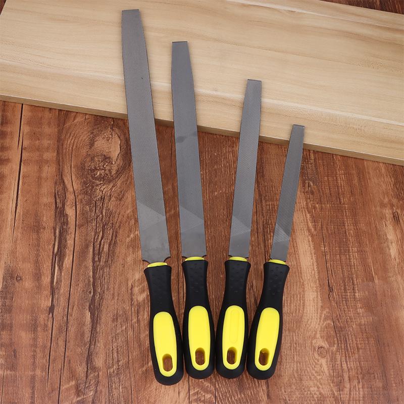 6/8/10/12 Inch High Carbon Steel Flat File Durable Sharp Files For Stone Glass Metal Sanding Tool Woodworking Hand Tools