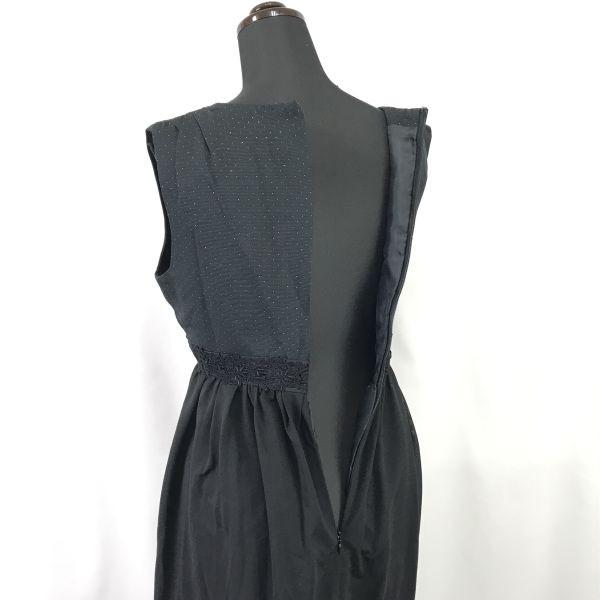 SHIPS Made in Japan Bolero & Chiffon Dress Setup Women S Black Formal Set(USED)