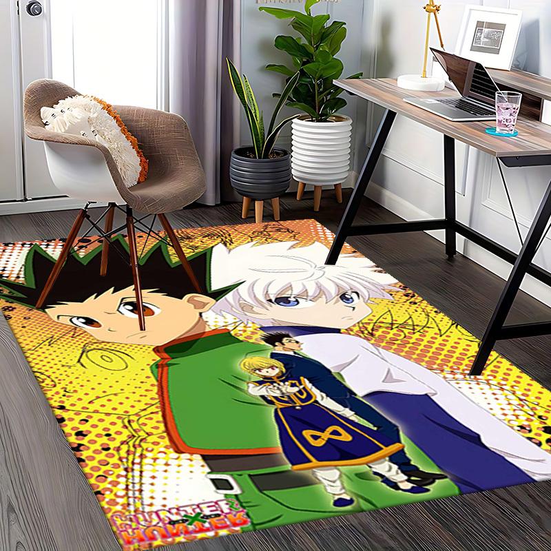 1pc Hunter x Hunter Gon Freecss Chair Mat, Anime Cartoon Design Office Desk Pad, Non-Slip Carpet for Home Decor, Gaming Room, Seasonal Gift.I013