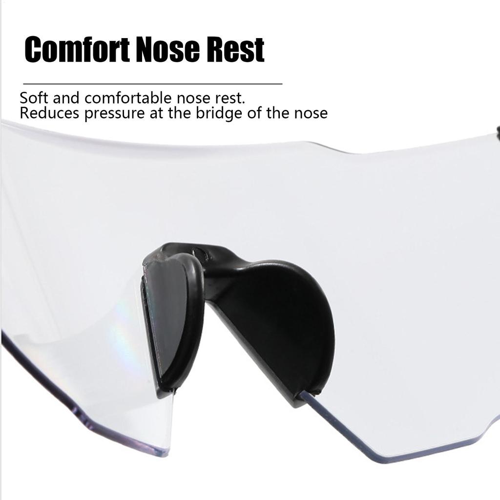 Cycling Glasses Photochromic Polarized Sports Sunglasses UV400 Protection Sports Eyewear Safety Windproof Driving Eyeglasses