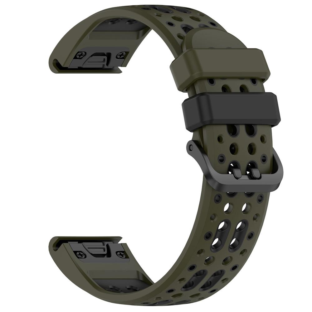 22mm 26mm Marine Silicone QuickFit Sport Strap For Garmin Fenix E 8 8x 7 7X/6 6X PRO/5 5x Puls/Epix Pro/Enduro 3/Tactix 8 7 Band