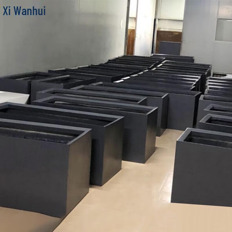 Xiwanhui Outdoor Fiberglass Rectangular Planter