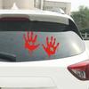 Waterproof Zombie Bloody Vehicle Car Hands Print Window Rear Sticker Decal Decor