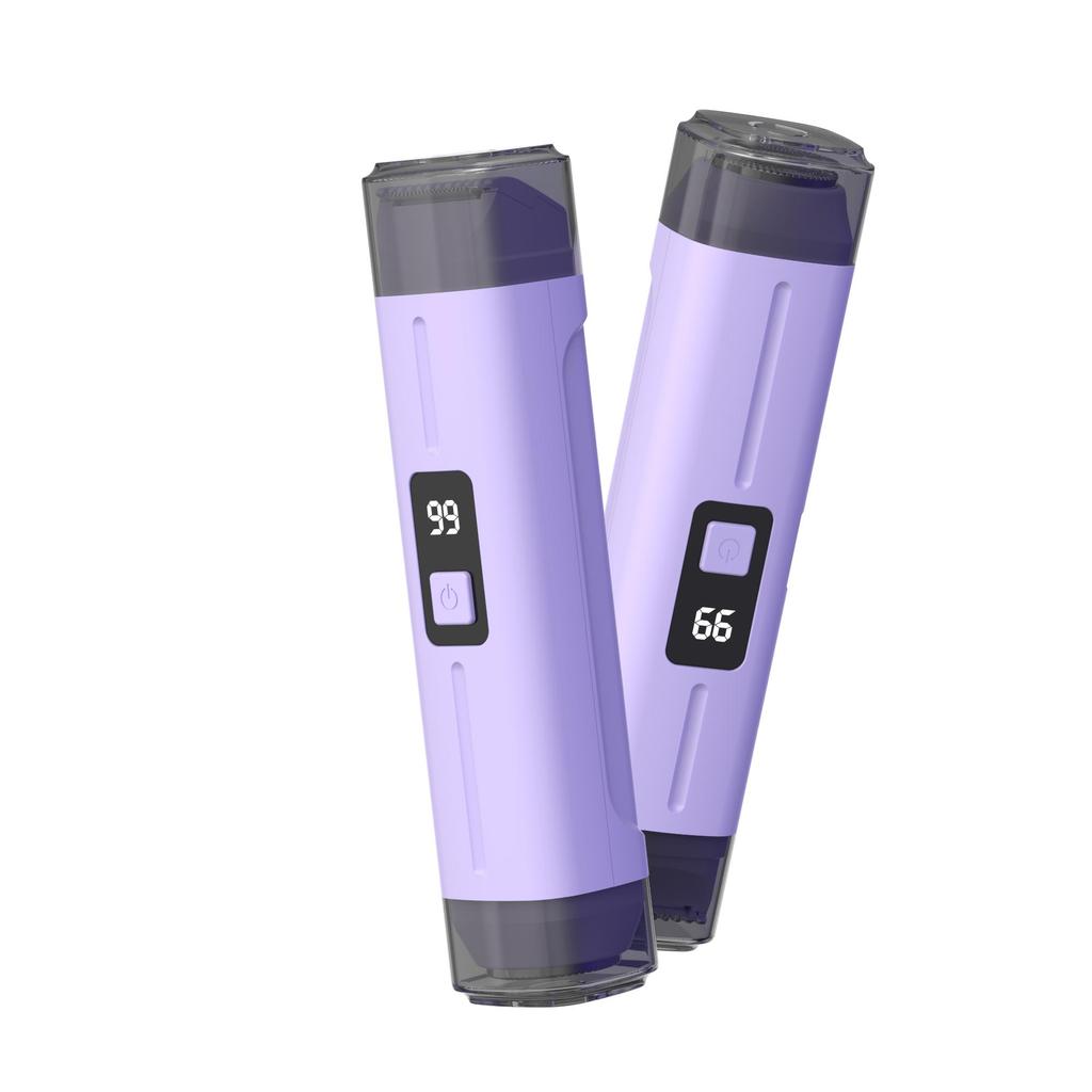 2 In 1 Electric Razor Woman Shaver Painless Women Mustache Epilator Leg Bikini Body Hair Trimmer for Women Facial Epilator Hair Remover