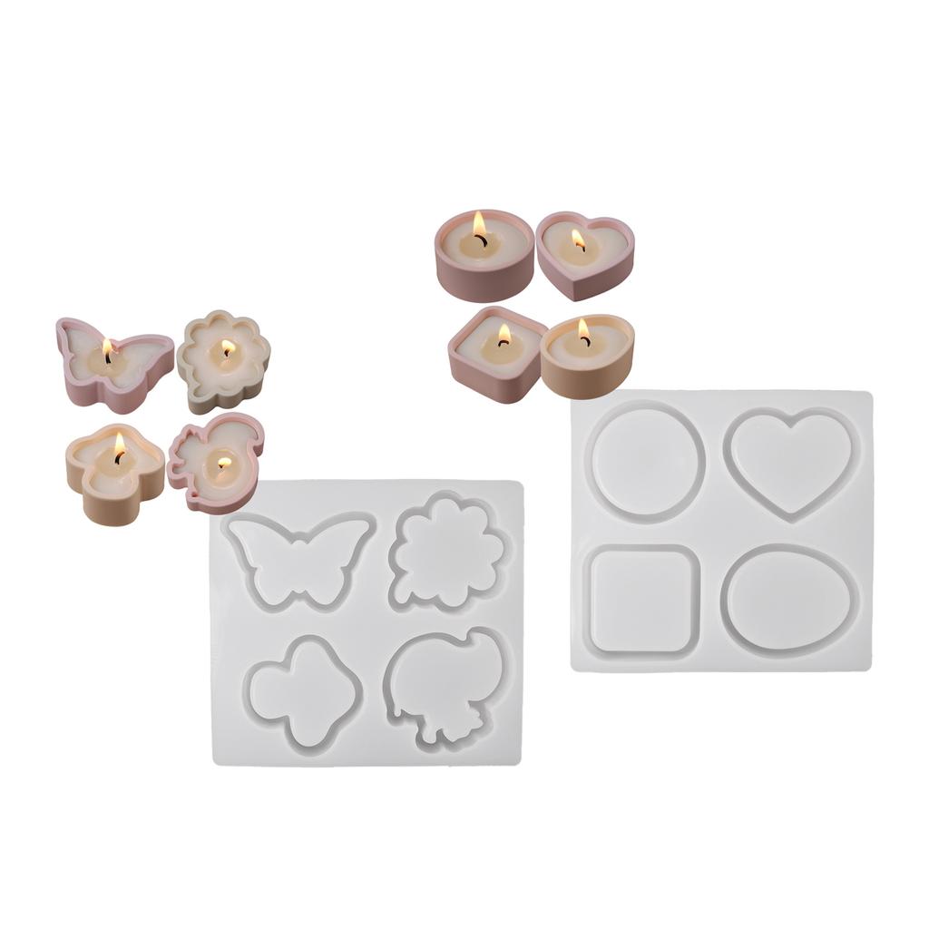 Multipurpose Christmas Silicone Candle Mould Coffee Cup Shape Accessory for Craft Supplies and Home Decoration