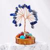 Copper Wire Crystal Wishing Tree Positive Energy Crystal Decorative Trees  Desk