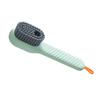 Liquid Shoe Clning Brush Multifunctional   Handle Soft   Laundry Scrub Brush Automatic Liquid Adding Brush for Bathroom
