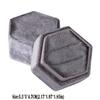 Hexagon Ring Box Velvet Gift Box New Jewelry Display Packaging  Anniversary