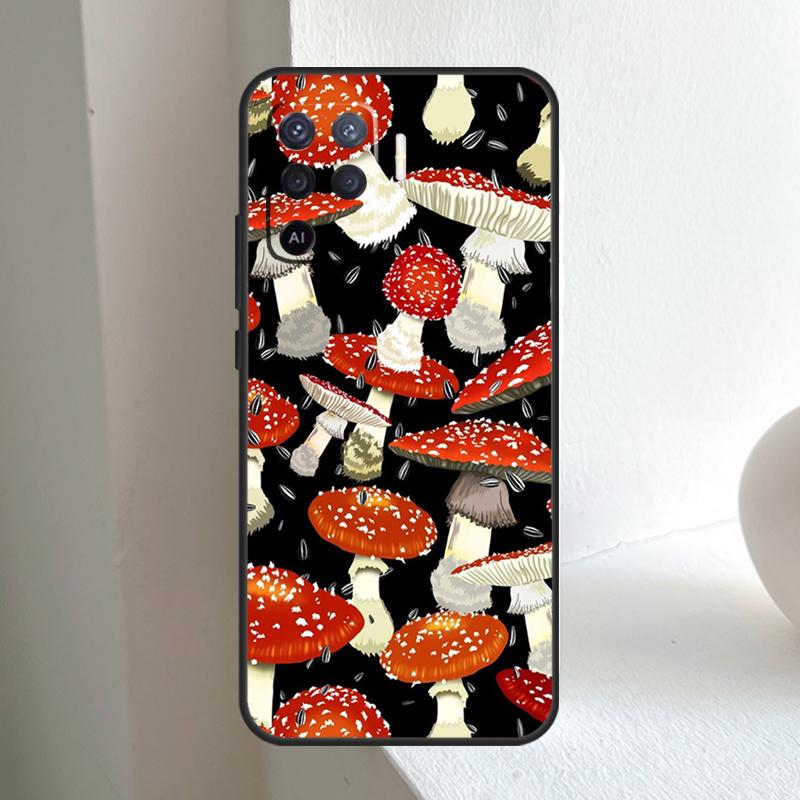 Mushroom Forest For OPPO A96 A76 A16 A5 A6 Pro A15 A17 A57 A18 A38 A58 A78 A98 A54 A74 A94 A40 A60 A80 Case