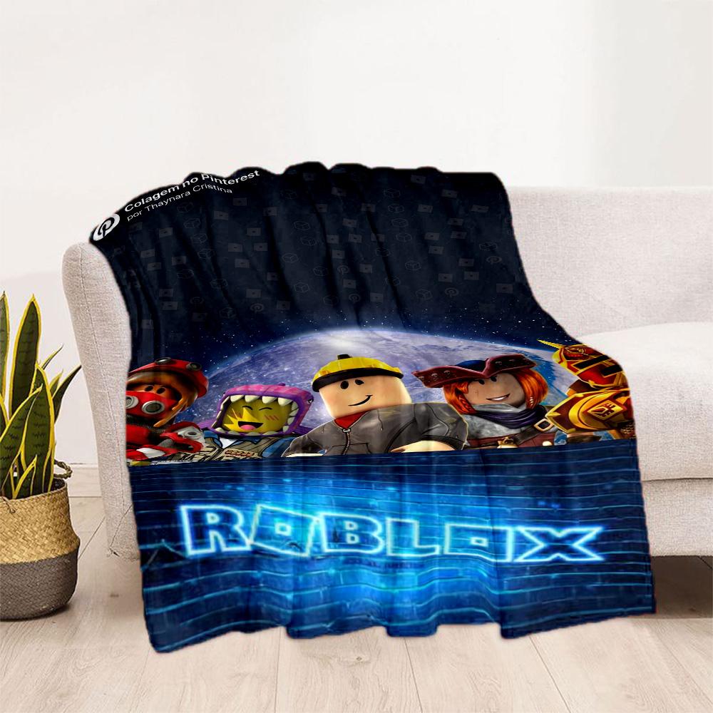 Roblox 392 Blanket Warmthful Decor Great for Sofa Bedding Bed Four Seasons Multipurpose Warmthful Decor Birthday Christmas Gift Blanket