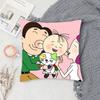 BIG EAR TUTU Cartoon Animation Pillow Case Fashion Square Pillowcase Bedroom Sofa Room Ins Decoration Leisure