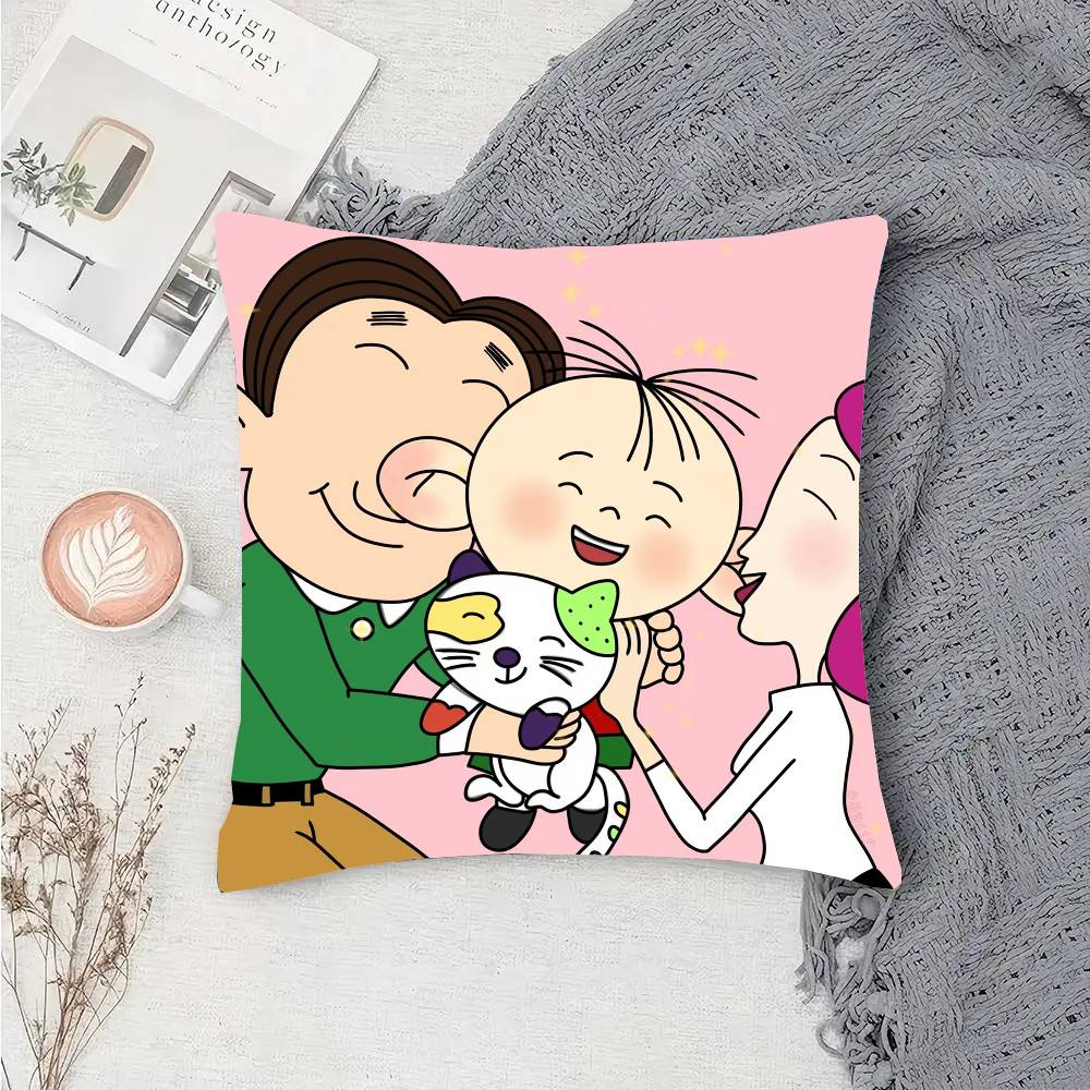 BIG EAR TUTU Cartoon Animation Pillow Case Fashion Square Pillowcase Bedroom Sofa Room Ins Decoration Leisure