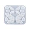 Silicone Resin Earrings Mold Butterfly Wings Pendant Mold for DIY Car Home Decor