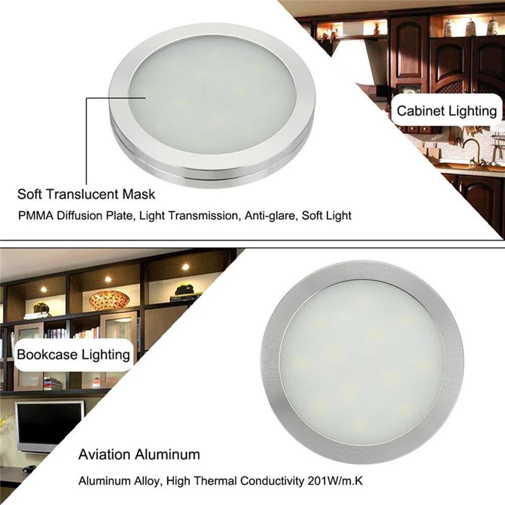 4PCS LED Lamp 12 volt Camper Ceiling Light RV LED Under Cabinet Lights Boat Caravan Indoor Light Car Ceiling Lighting