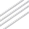 Sears Venetian Chain Silver SV 50cm Necklace, 925, 2.7mm Wide, Long, SV300-50