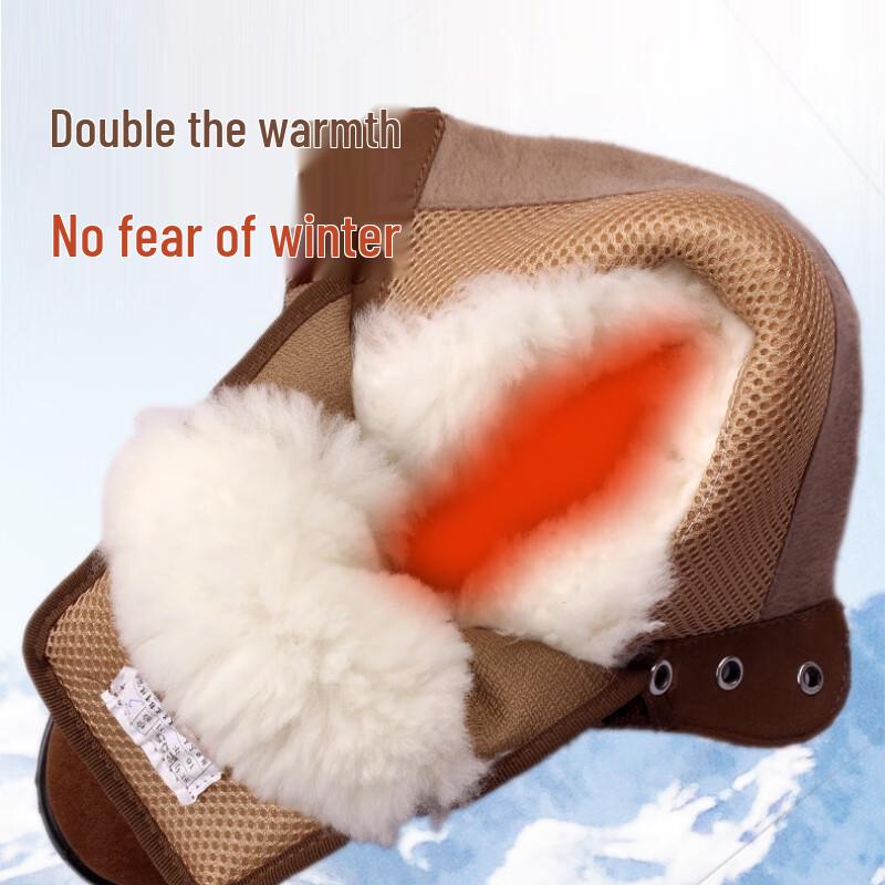 Bottes d'hiver montantes camouflage d'extérieur