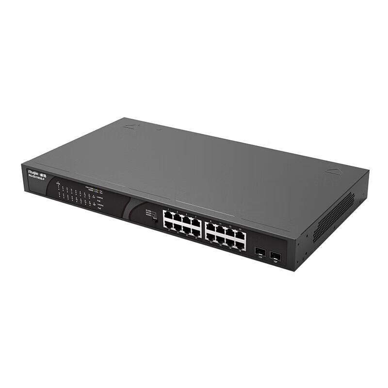 Ruijie RG-ES118GS-P-E 16-Port Gigabit Unmanaged POE Switch