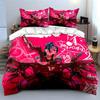 "Anime character Bold Character Art Decor Set" Soft Comfortable Duvet Cover Bedding Set Included 1*Duvet Cover & 2*Pillowcases