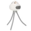 Stroller Fan Handheld Portable USB Rechargeable 4 Speeds Mute Tripod Design 360 Degree Horizontal Rotation Fan for Bike