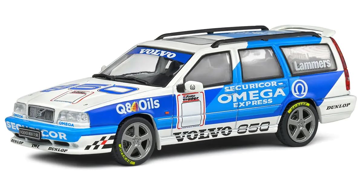 

Kyosho Solido Масштаб 1/43 Volvo 850 T5-R Tribute 1995 (белый) Готовое изделие S4310604