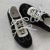 2025 Versatile Men's White Sporty Sneakers with Double Laces - Casual, Trendy, Flat, Skate & German Trainer