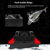 Fishing Bait Boat, Led Power Display and Searchlight, Battery Capacity 12000mah, 40 GPS Set Points, 3-hour Cruise, Automatic Return
