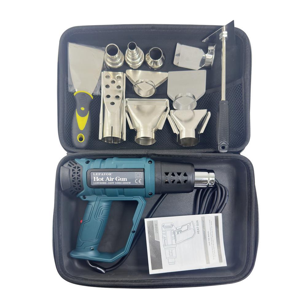 2000W Smart Temperature-Controlled Heat Gun for Film Pasting and Baking