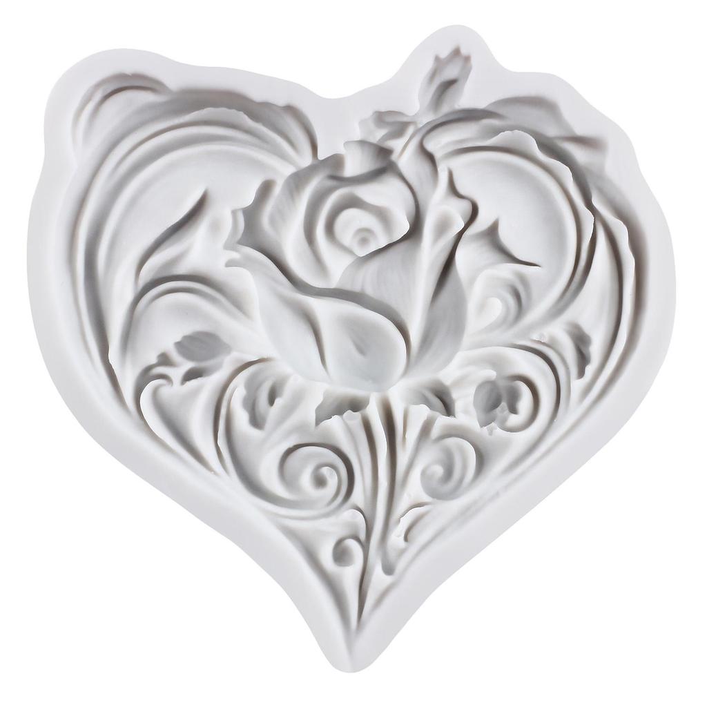 Rose Flower Silicone Mold Flower Fondant Molds Cake Decorating Tools Cupcake Topper Candy Resin Clay Chocolate Gumpaste Mold