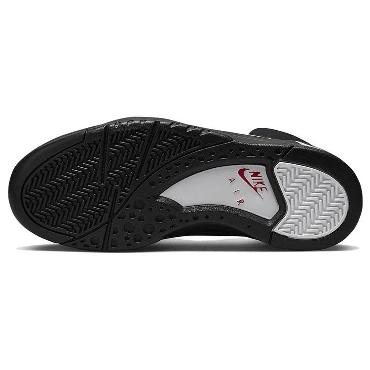 Nové Nike Air Flight Lite Ii Mid Černé Bílé Varsity Červené DQ7687-003