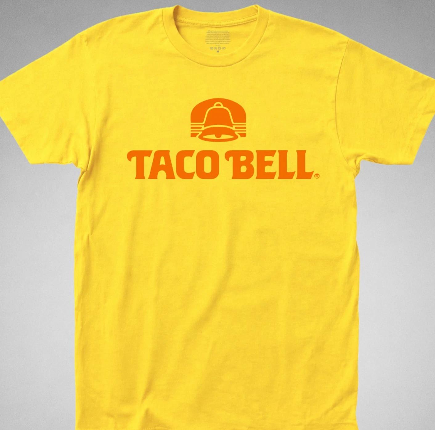 Taco Bell Retro logo T Shirt authentic fast food taco burrito nacho 70s 80s 90s S
