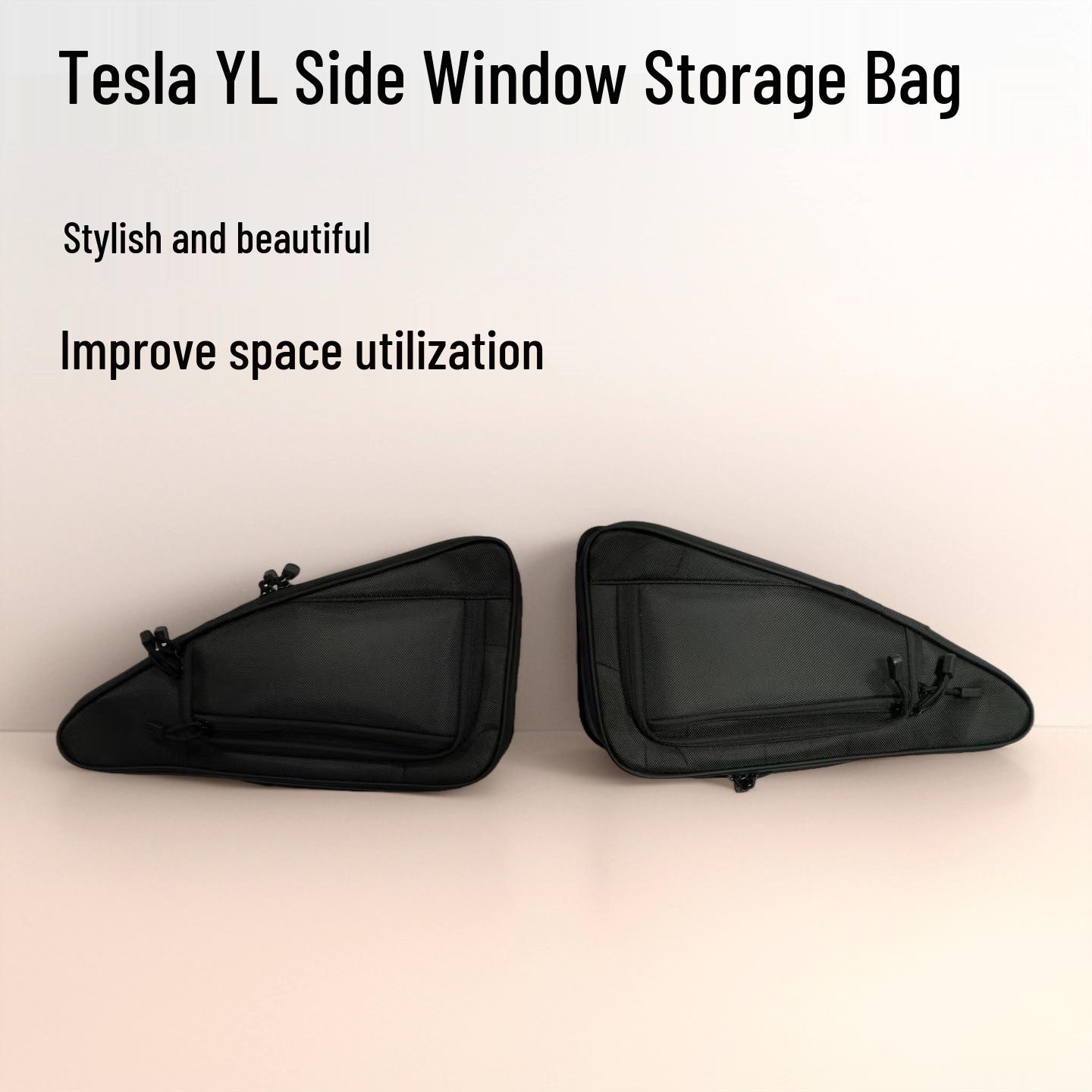

Tesla YL Side Window Oxford Cloth Storage Bag Right Side Window Bag чёрный