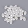 1300-7500Pcs New White Ivory ABS Imitation Pearl Beads Rice Bead ABS Plastic Loose Spacer Beads for Jewelry Makin