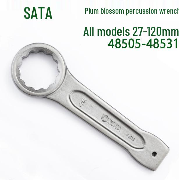 SATA Heavy-Duty Striking Combination Wrench Set 48505-48512 Wrench 27MM 48505