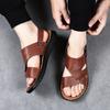 Summer Beach Men's Sandals Special Offer Non-Slip Soft Anti-Odor Slippers Dual-Purpose Casual Slip-On Driving Slippers Beach