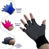 1Pair Warm Half-finger Gloves Women Men Open-fingered Gloves Unisex Yoga Gloves