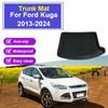 Car Rear Trunk Mat EVA For Ford Kuga 2013-2024 Anti-slip Waterproof Mat Cargo Trunk Boot Tray Floor Rug Parts Auto Accessories