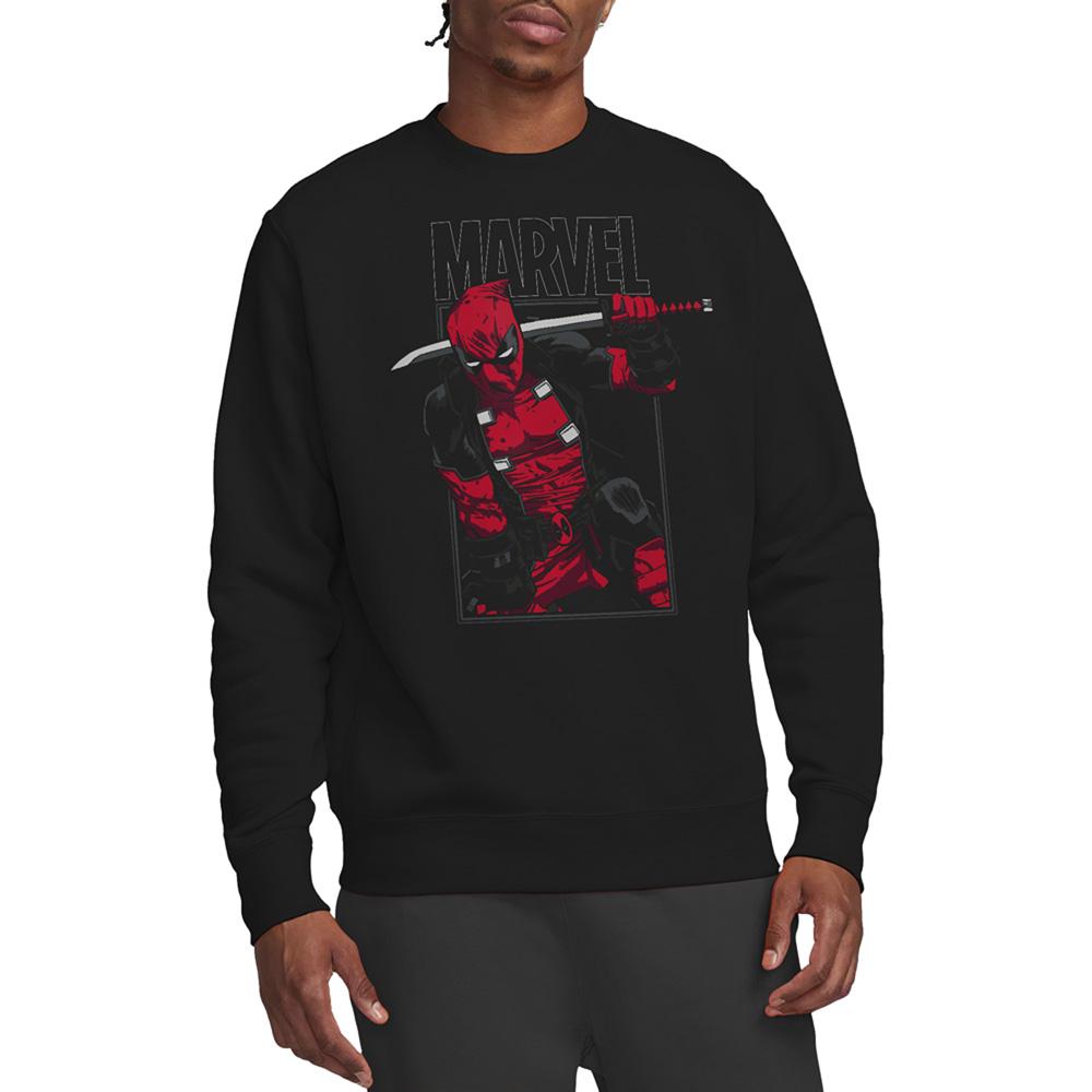 Deadpool Unisex Adult Sword Sweatshirt