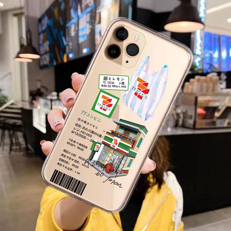 Fashion Japan Tokyo Osaka Kanagawa Label Phone Case For Iphone 13 Pro Max 12 11 Pro X XS Max XR 6s 7 8 Plus Soft Silicone Cover