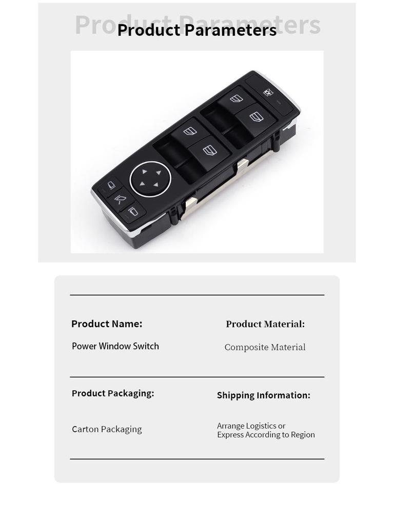 Mercedes-Benz Window Lifter Switch 1669054400