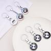 For Bmw M M3 M5 Performance E36 E39 E46 E53 E90 E60 E61 E93 X3 X1 3D Metal Car Styling Emblem Keyring Car Key Chain Accessories rldf93