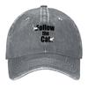 2026 Follow The Cat Baseball Cap Golf Hat Unique Hats Sailor Cap For Men Military Tactical Cap Caps Male Women's