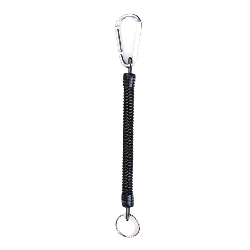 Retractable Fishing Lanyards Ropes Boating Kayak Lip Grips Tackle Safety Ropes Fishing Accessory 120cm