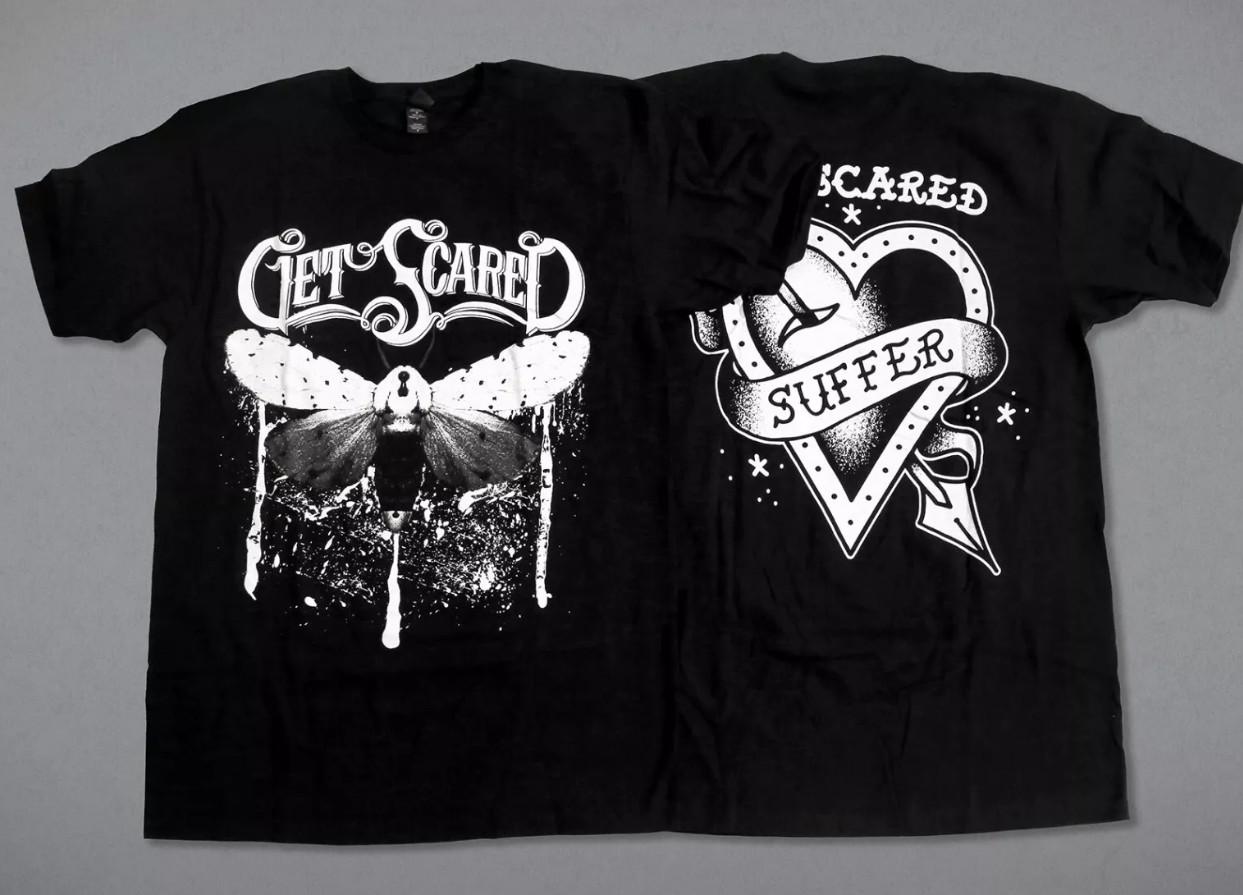 Get Scared Rock band Tour Concert Unisex T-shirt size S-5XL S