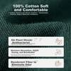 ZJZUE 100% Cotton Socks for Men, Spring And Summer Style, Pure Cotton Plant-Based Deodorant Breathable Pima Cotton Business Socks