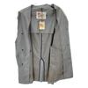 TRADITIONAL WEATHERWEAR 31255990437 Gray TWW Glen Check PE Soutien Collar Coat coat 40 Black x whiteUsed