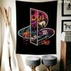 Grand Theft Auto Wall Tapestry Aesthetic Wall Hanging Printed Fabric Blanket Decorative Tapestries for Bedroom Living Room Home Decor