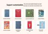 Customizable Simple Business Loose-Leaf Notebook Binder with Printable Logo