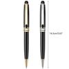 6x Black Ink Ballpoint Pen Journaling Pen Smooth Writing Pen Metal Signature Pen Stationery Supplies for Writing