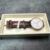 Used Daniel Wellington Watch Classic 36mm Brown Leather with Box